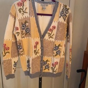 Vintage Samantha Taylor cardigan size small